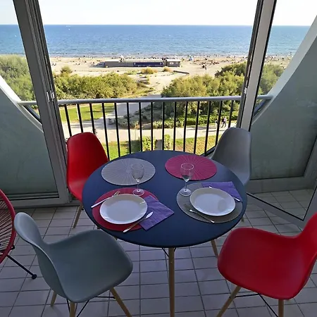 Studio de 33 m2, vue et bord de mer, parking La Grande Motte Extérieur photo