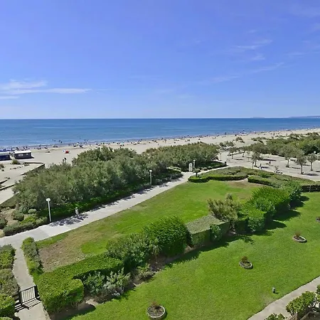 Studio de 33 m2, vue et bord de mer, parking La Grande Motte Extérieur photo