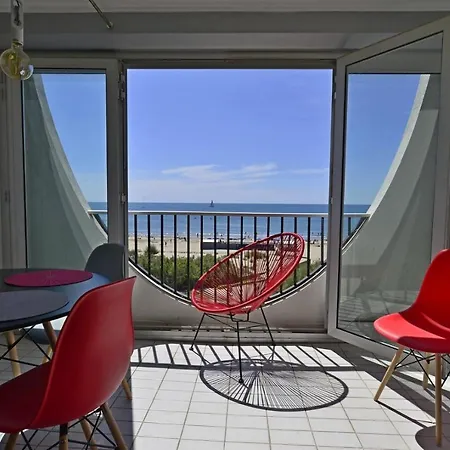Studio de 33 m2, vue et bord de mer, parking La Grande Motte Extérieur photo